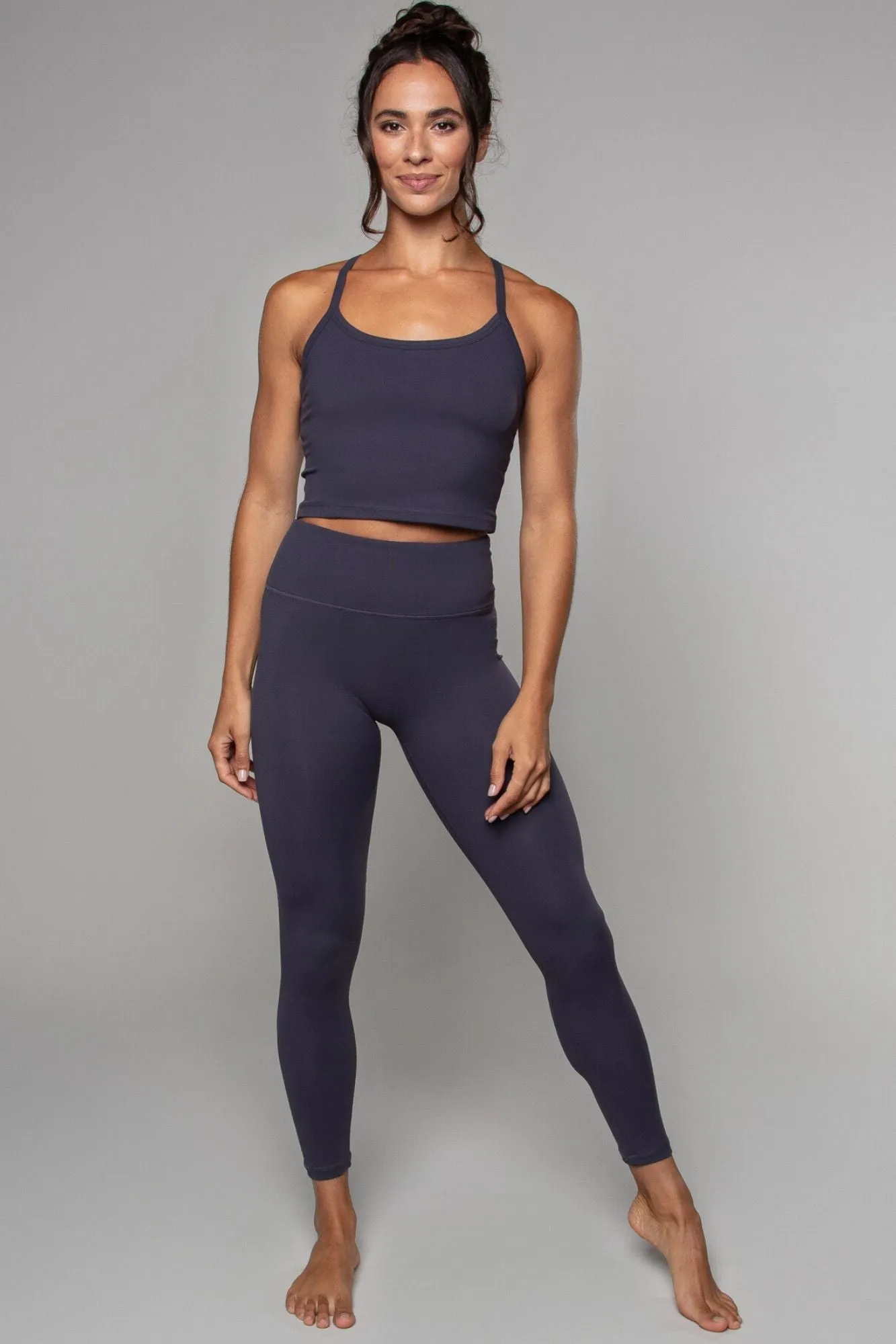 Aria Airsoft  Brushed Seamless 7/8 Legging Graphite