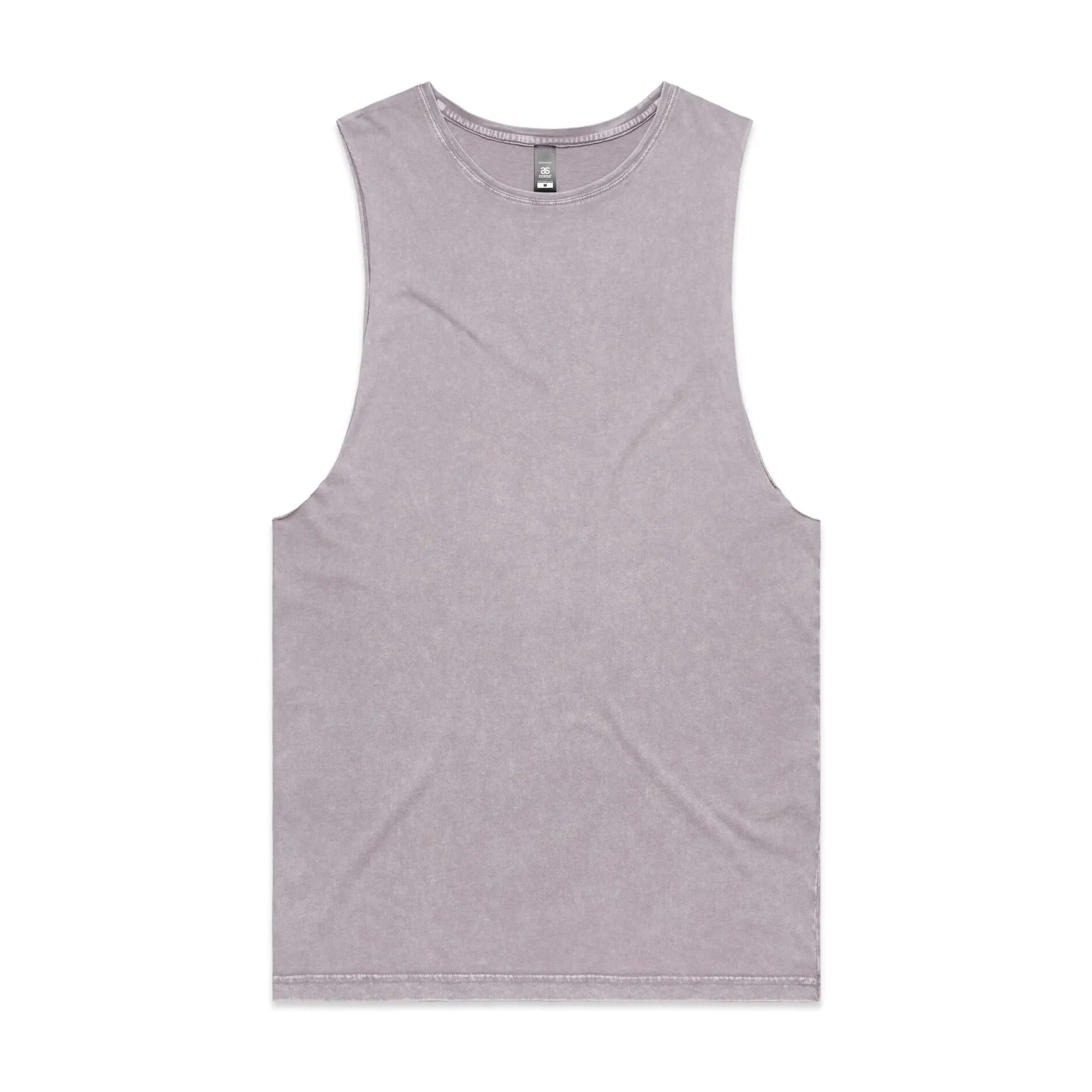 AS COLOUR MENS STONE WASH BARNARD TANK - 5039