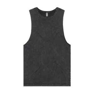 AS COLOUR MENS STONE WASH BARNARD TANK - 5039