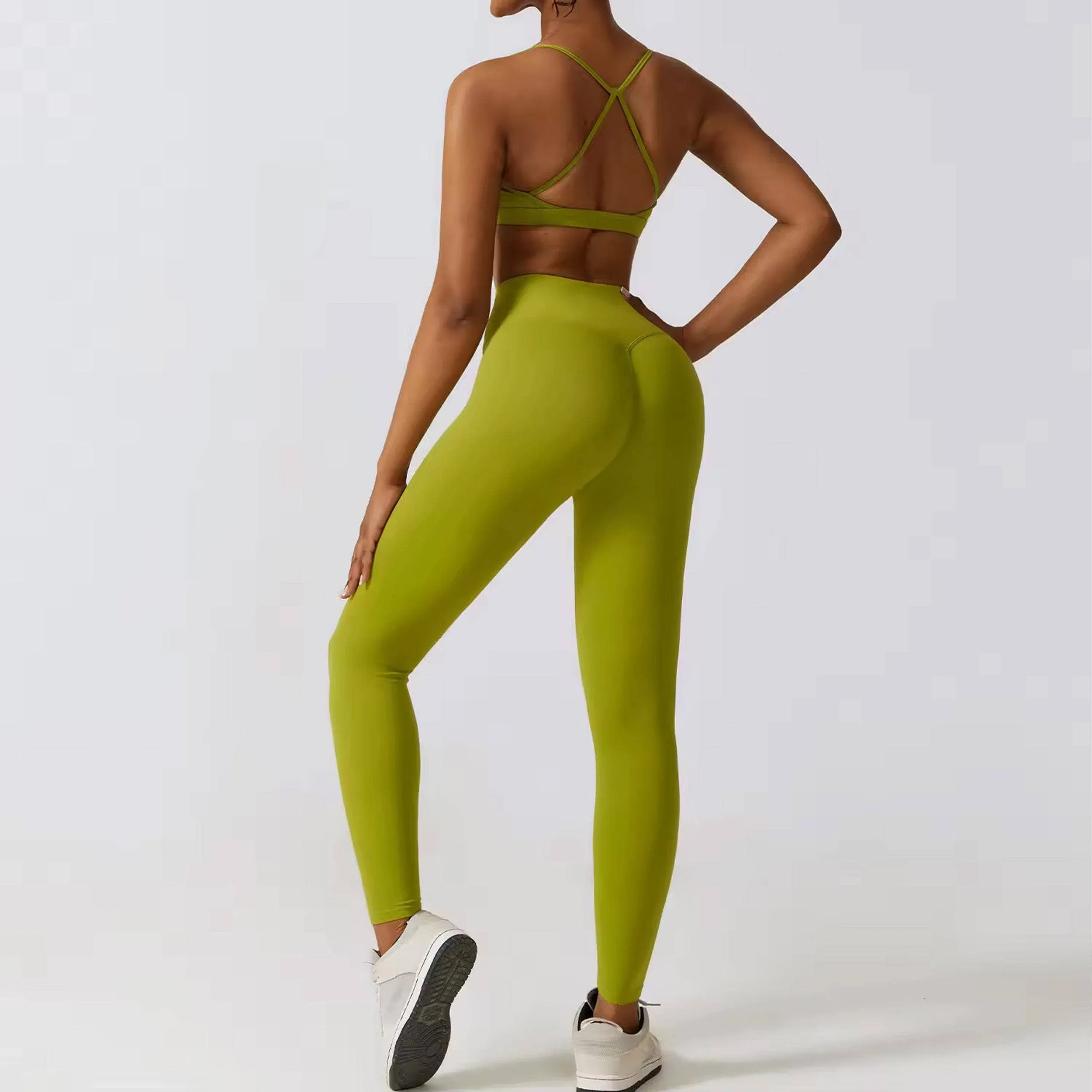 Athletic Women's Seamless Yoga Set