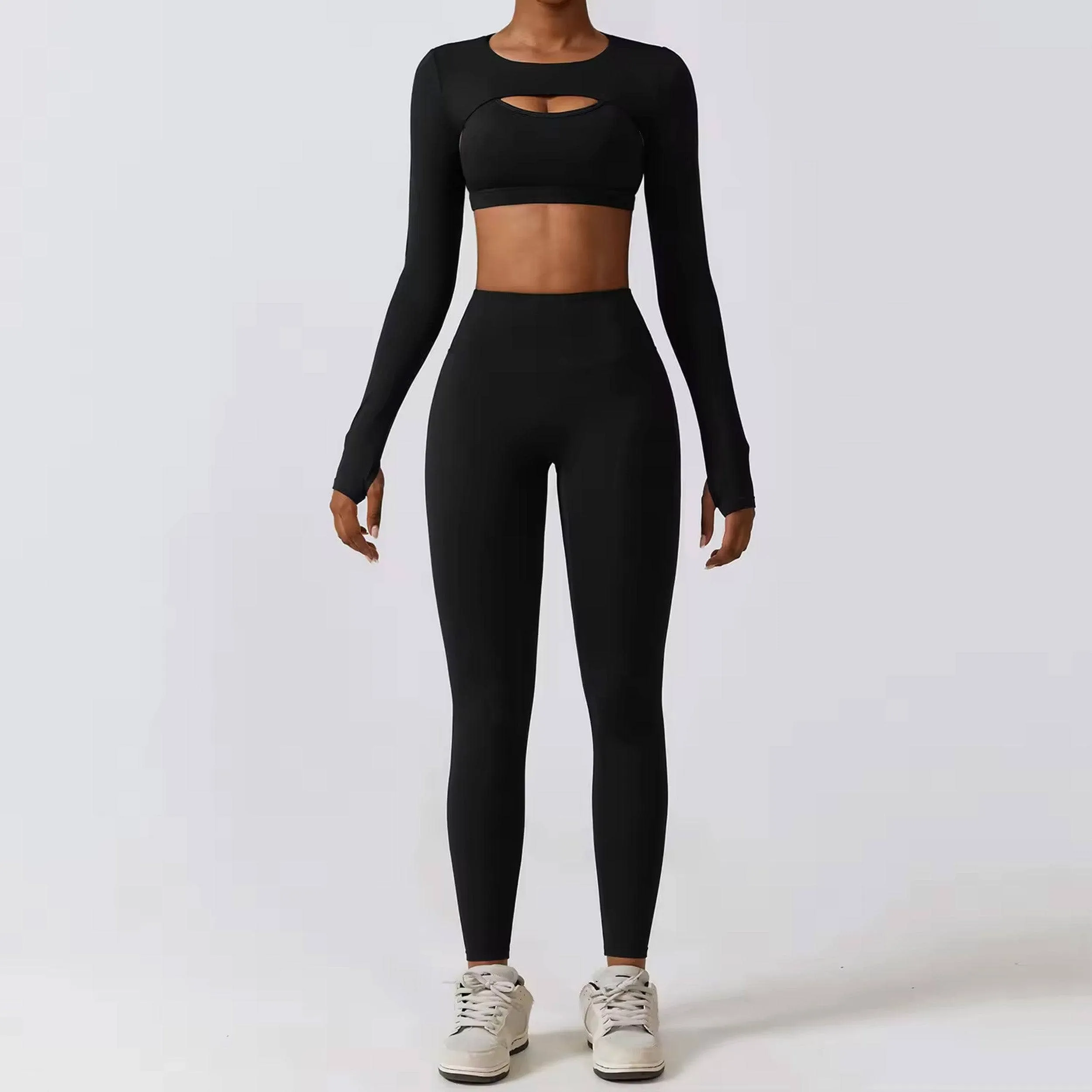 Athletic Women's Seamless Yoga Set