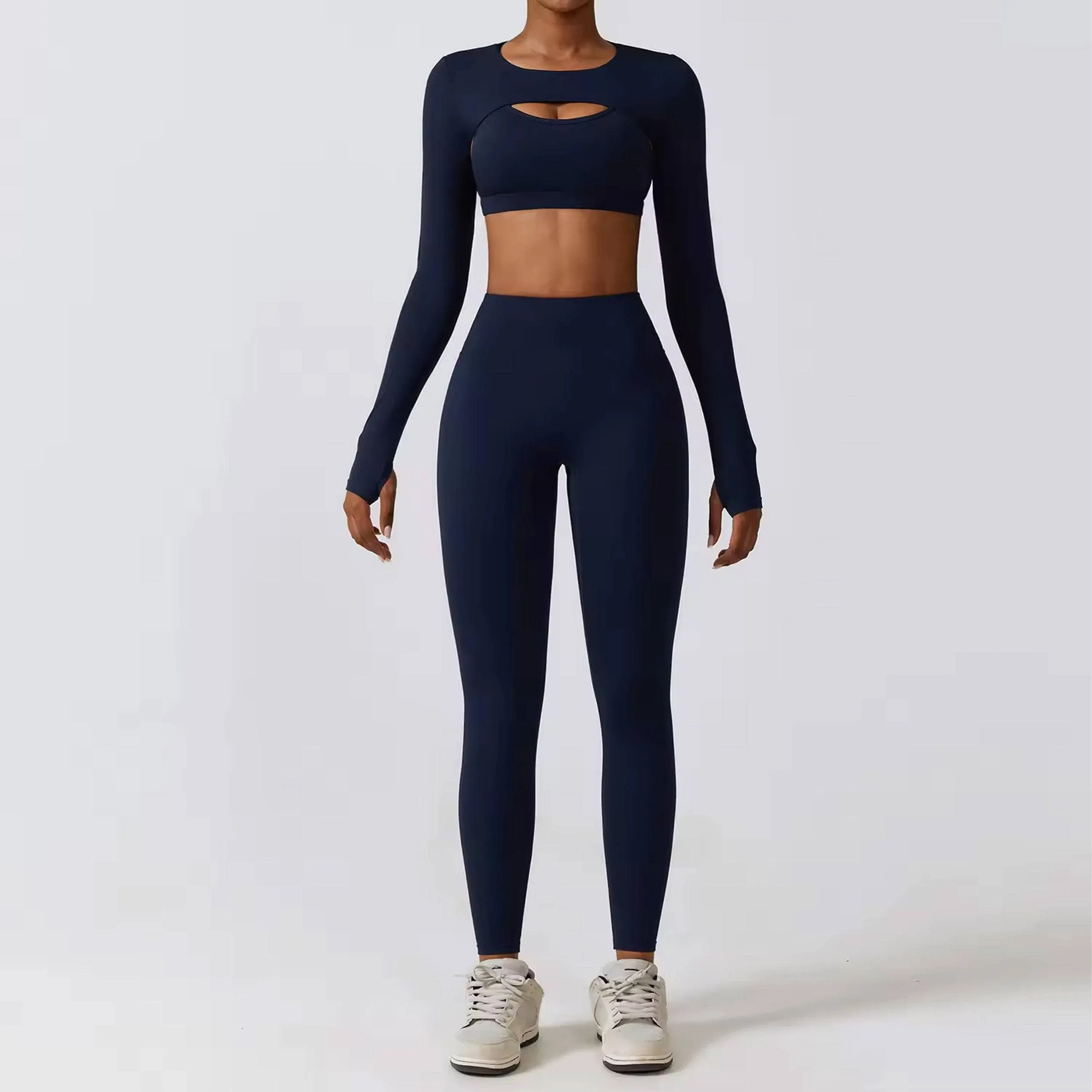 Athletic Women's Seamless Yoga Set