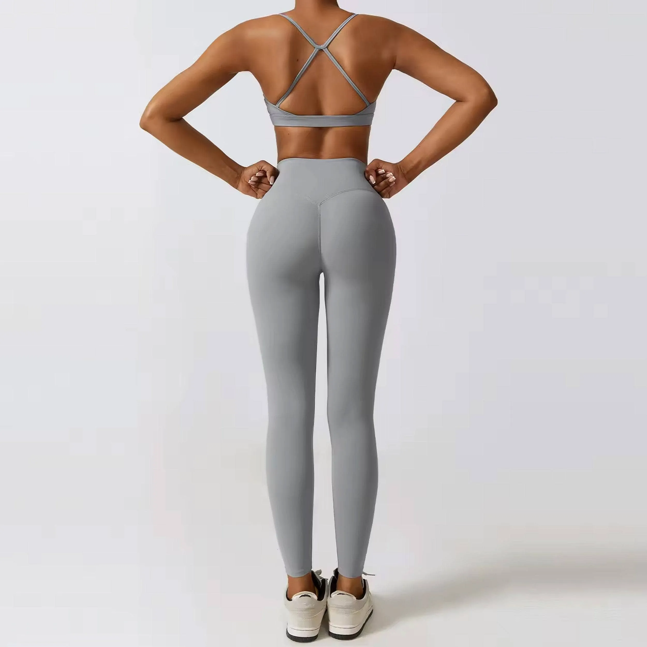 Athletic Women's Seamless Yoga Set