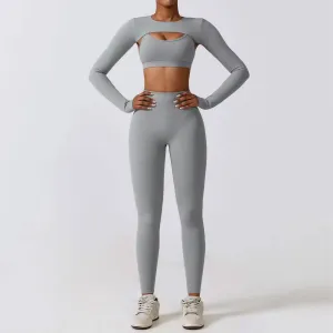 Athletic Women's Seamless Yoga Set