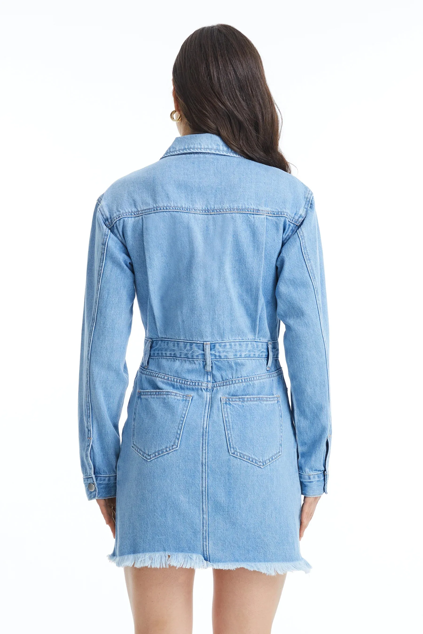 Bayeas Theresa Denim Shirt Dress