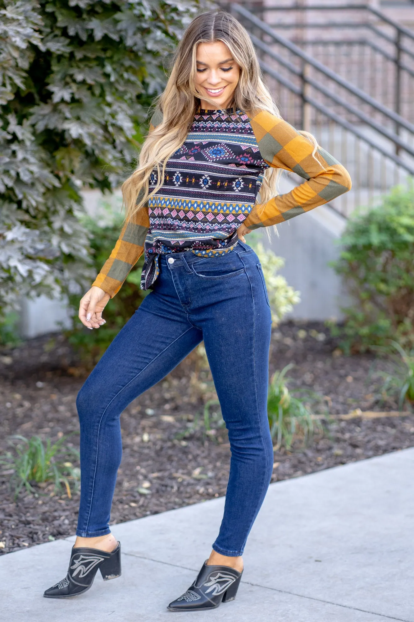 Bev High Rise Skinny