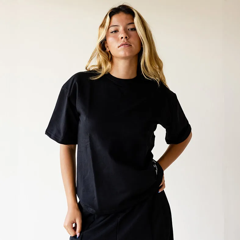 Black Oversized Tee
