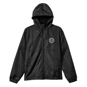 Brixton Claxton Crest Lightweight Jacket - Black/Black