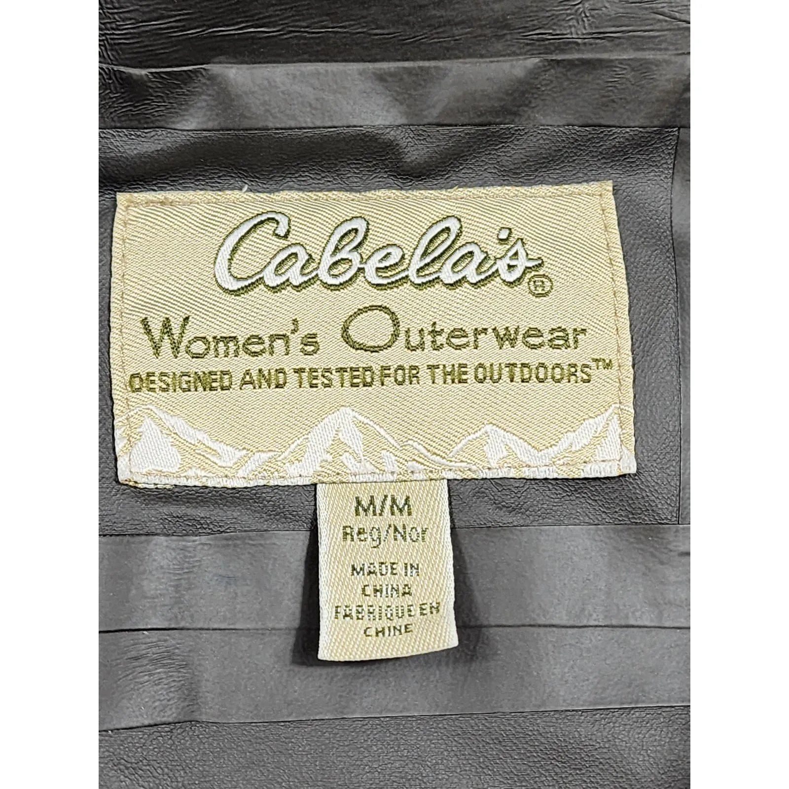 Cabelas Jacket Womens Medium Outerwear Hooded Lightweight Breathable Windbreaker