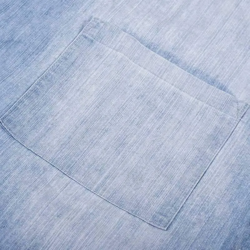 Casual Button Up Denim T-Shirt Dress