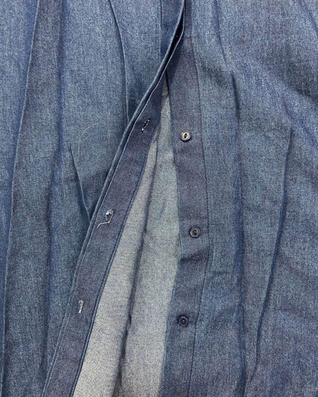 COS Denim Longline Shirt
