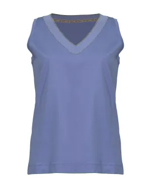 Cotton V-Neck Tank Top