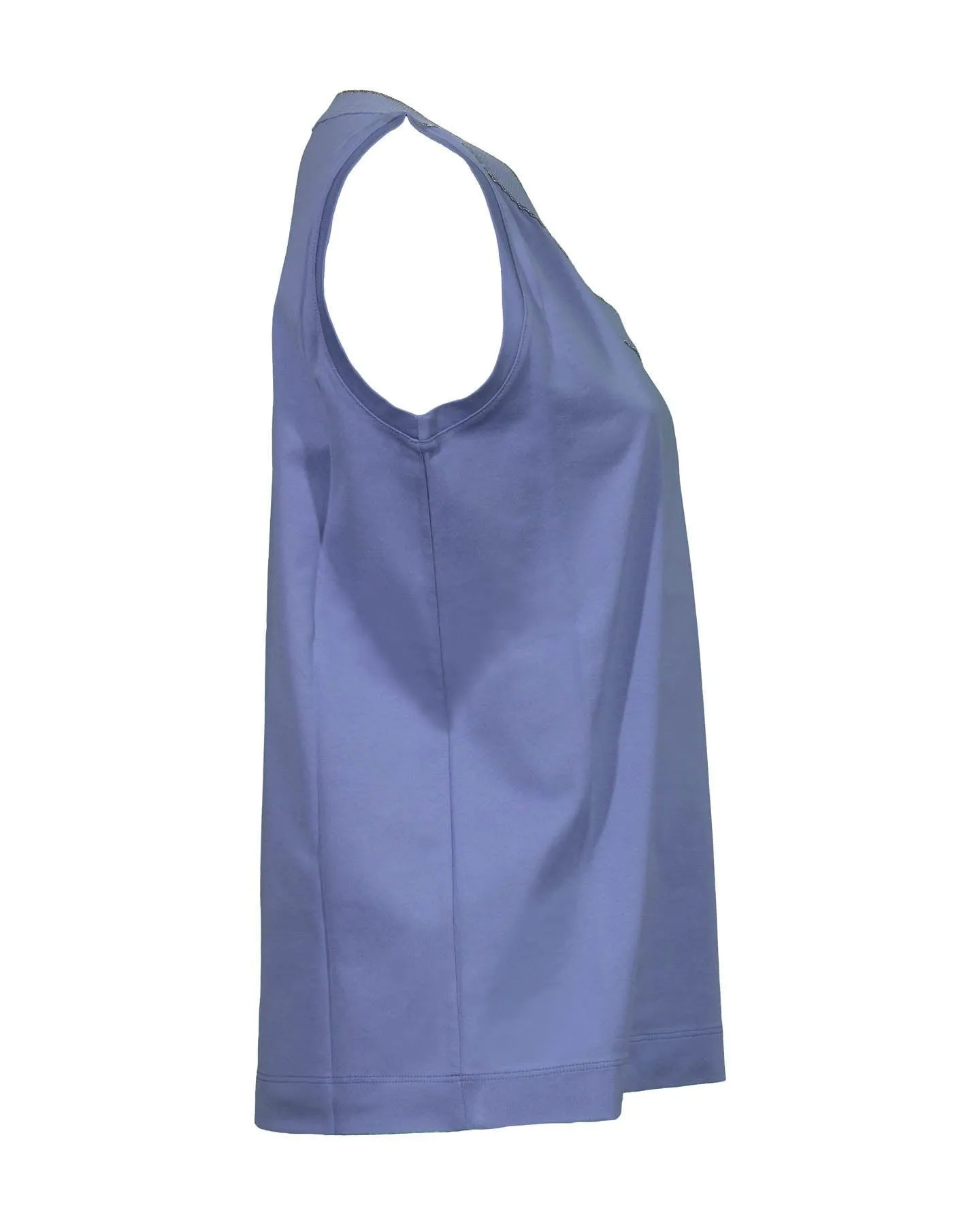 Cotton V-Neck Tank Top