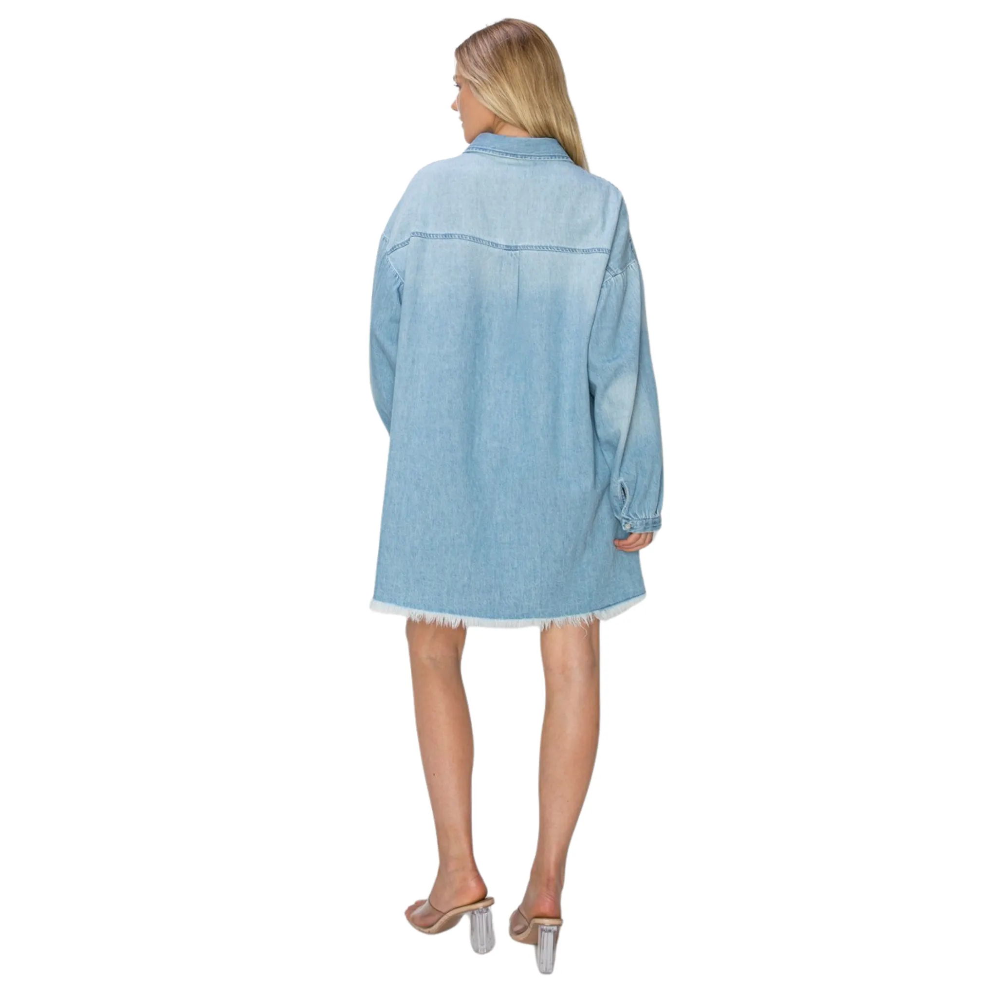 Denim Shirt Dress