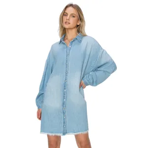 Denim Shirt Dress