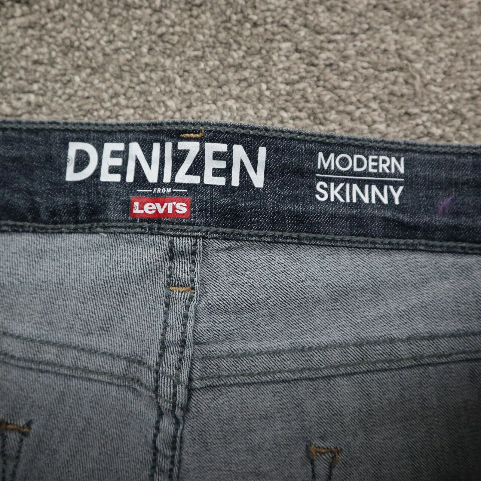 Denizen From Levies Women Modern Skinny Jeans  Denim High Rise Blue Size 32