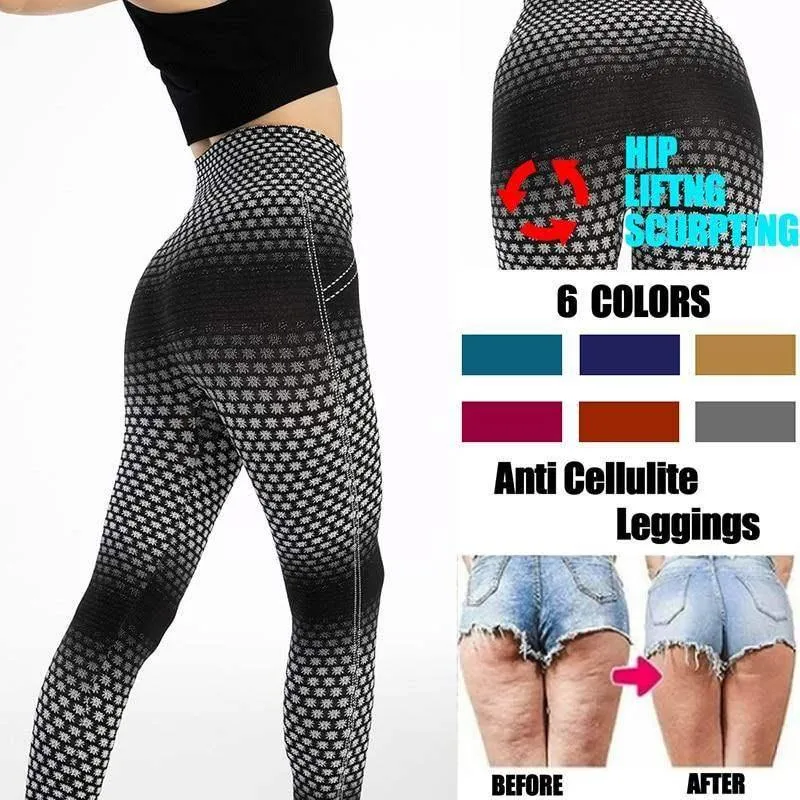 Elastic High Waist Yoga Pants