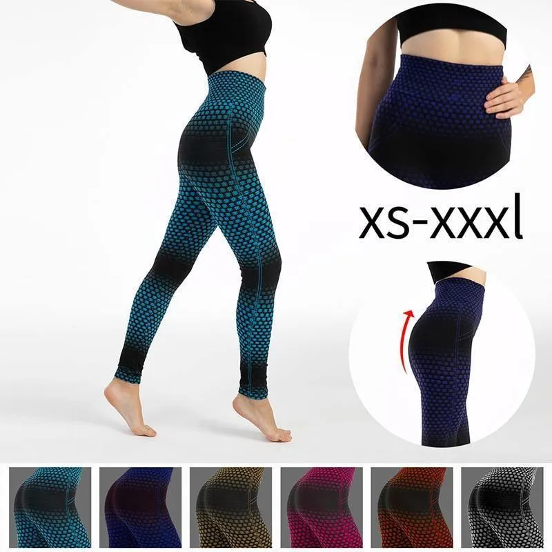 Elastic High Waist Yoga Pants