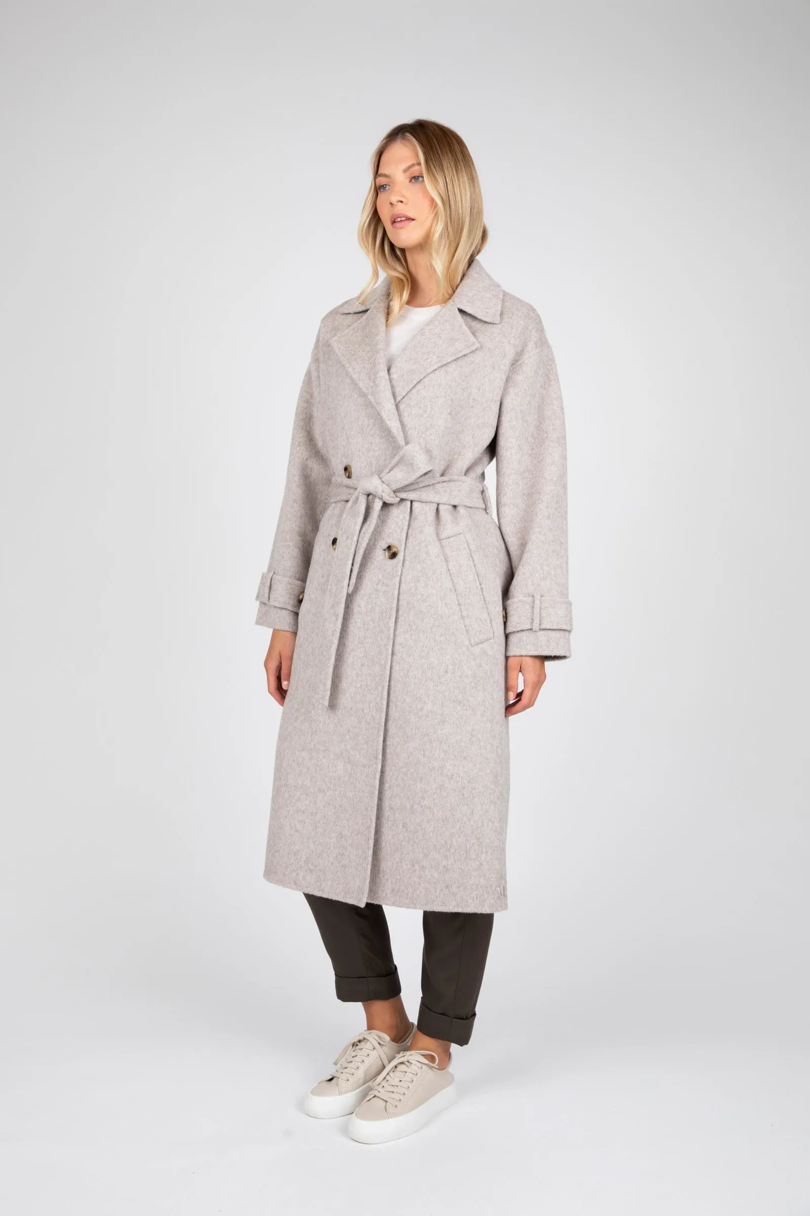 Equinox Coat - Stone