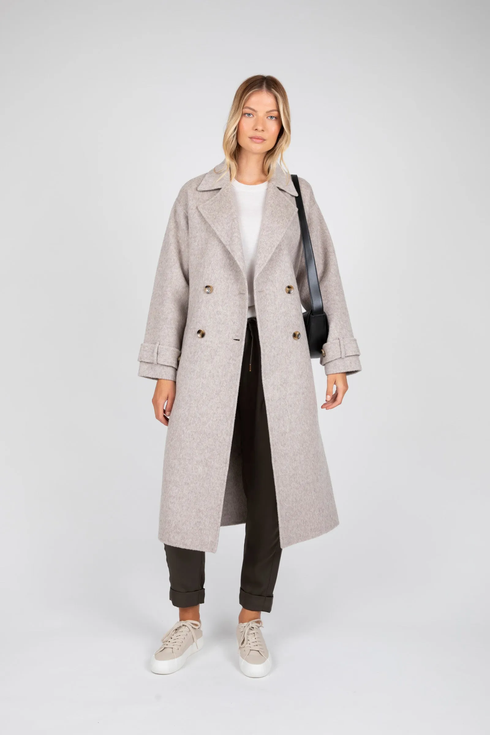 Equinox Coat - Stone