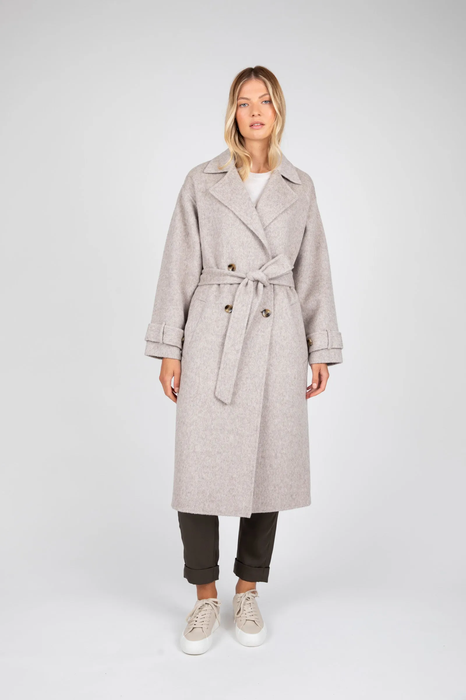 Equinox Coat - Stone