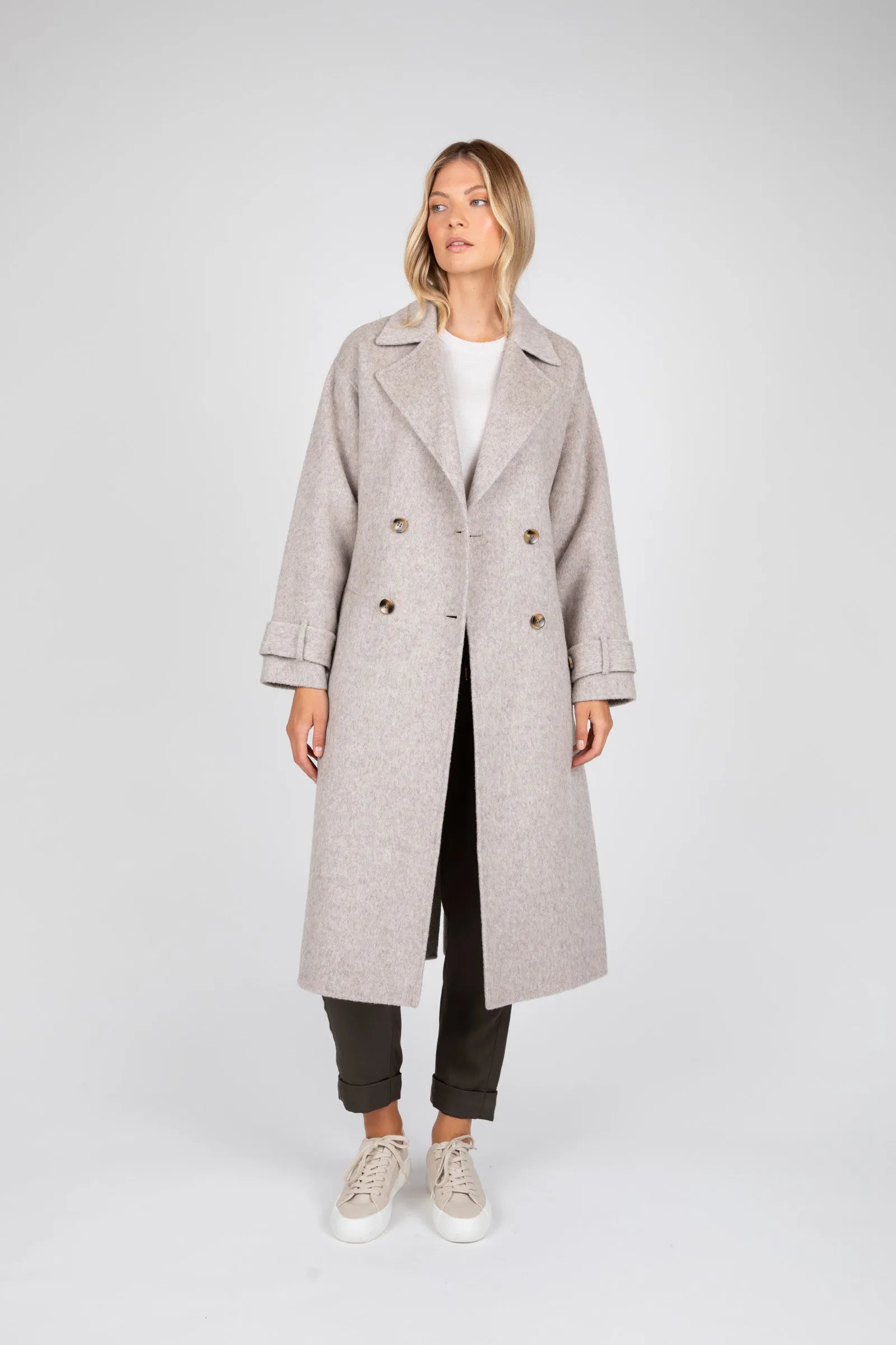 Equinox Coat - Stone