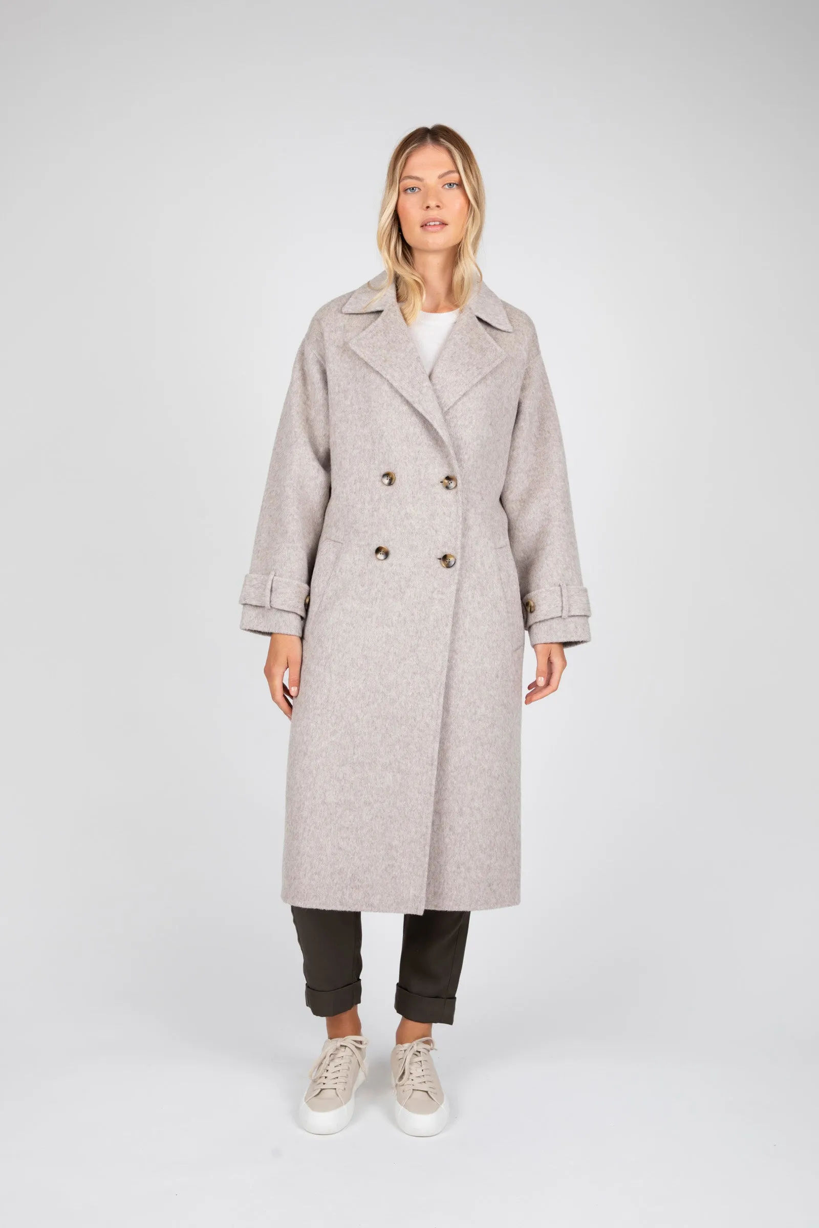 Equinox Coat - Stone