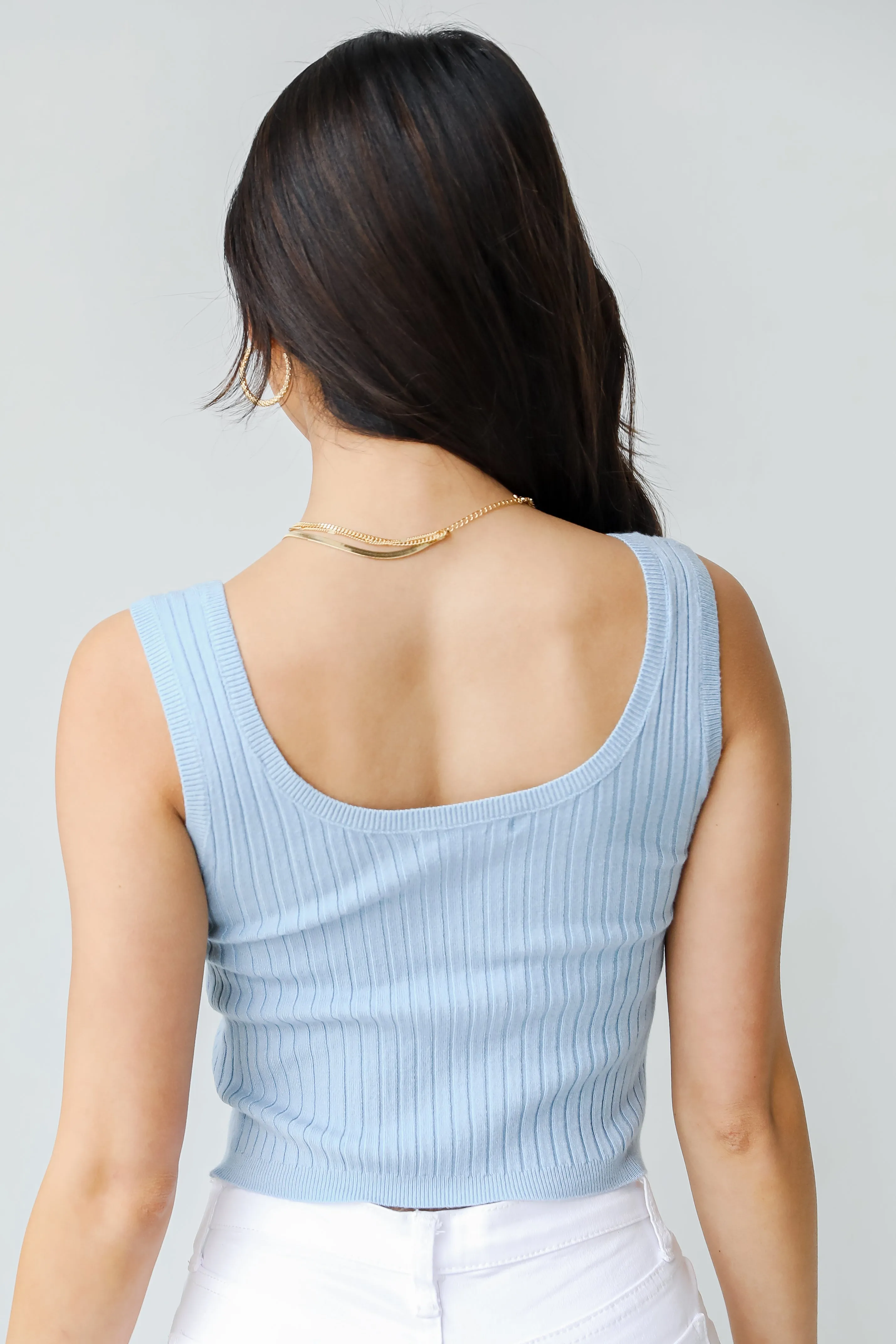 FINAL SALE - Let's Run Away Spring Knit Tank