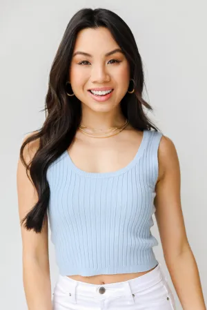 FINAL SALE - Let's Run Away Spring Knit Tank