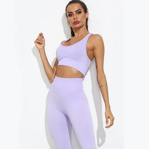 Flair 2 Piece Seamless Fitness Yoga Set
