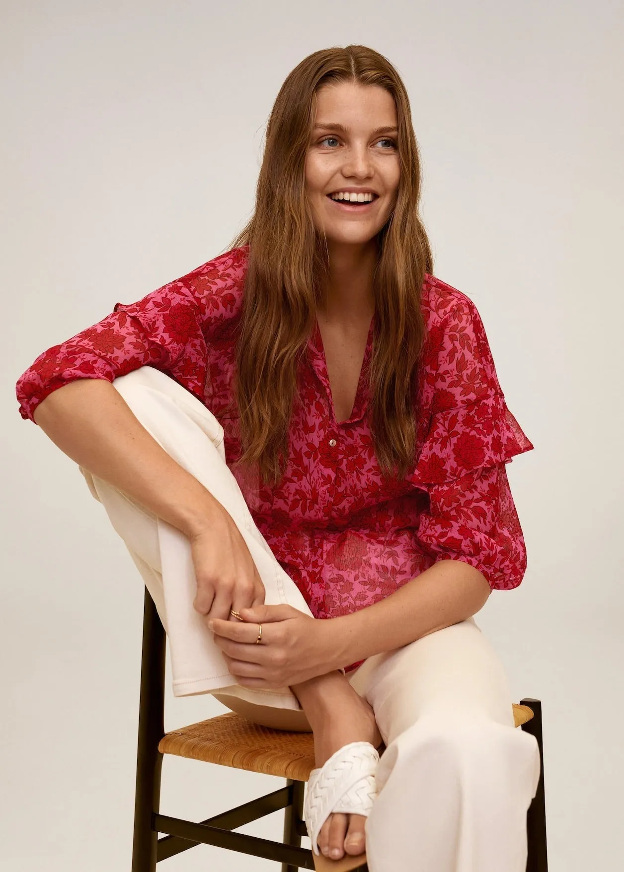 Floral Print Blouse