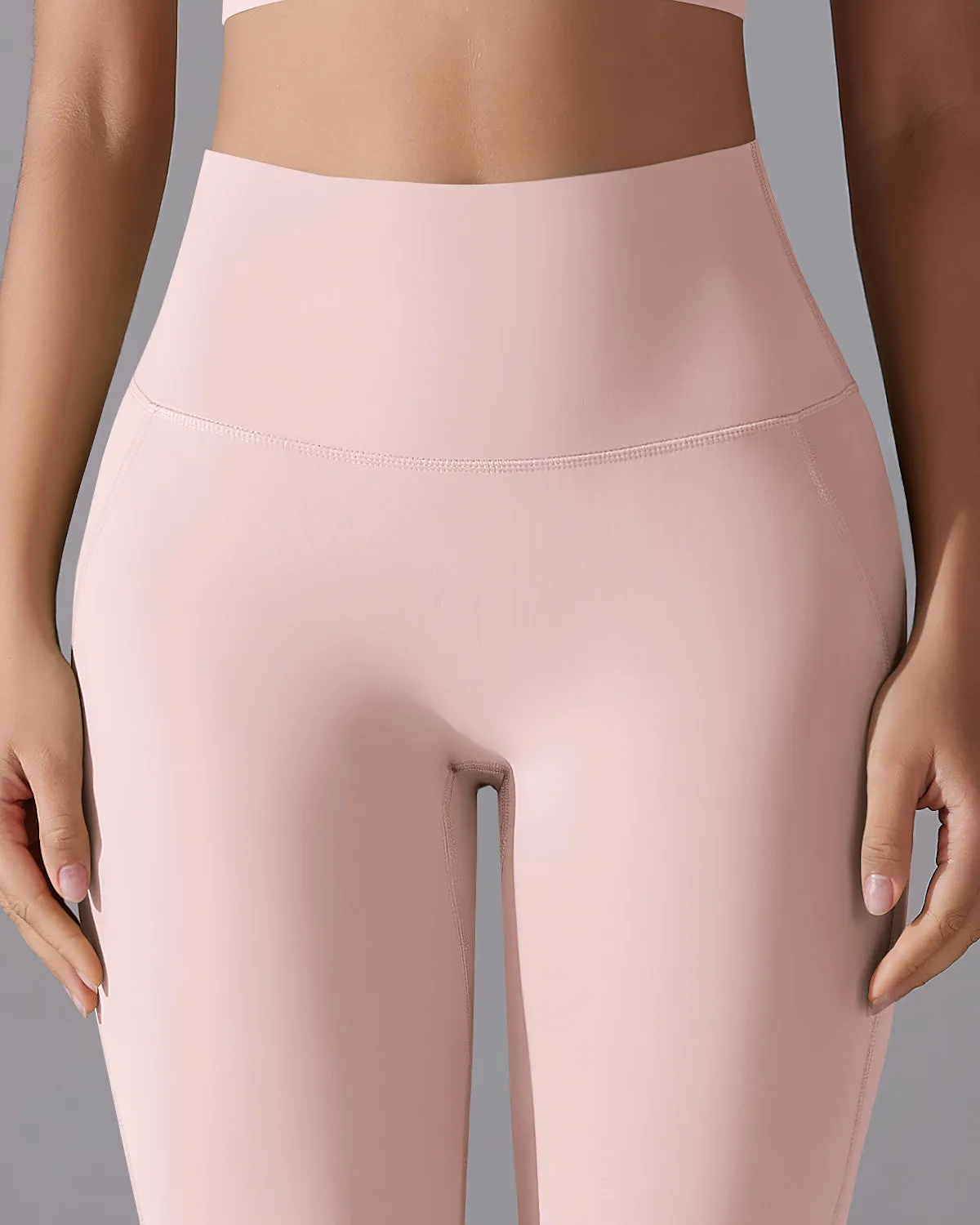 Giselle Seamless Leggings - Blush Pink