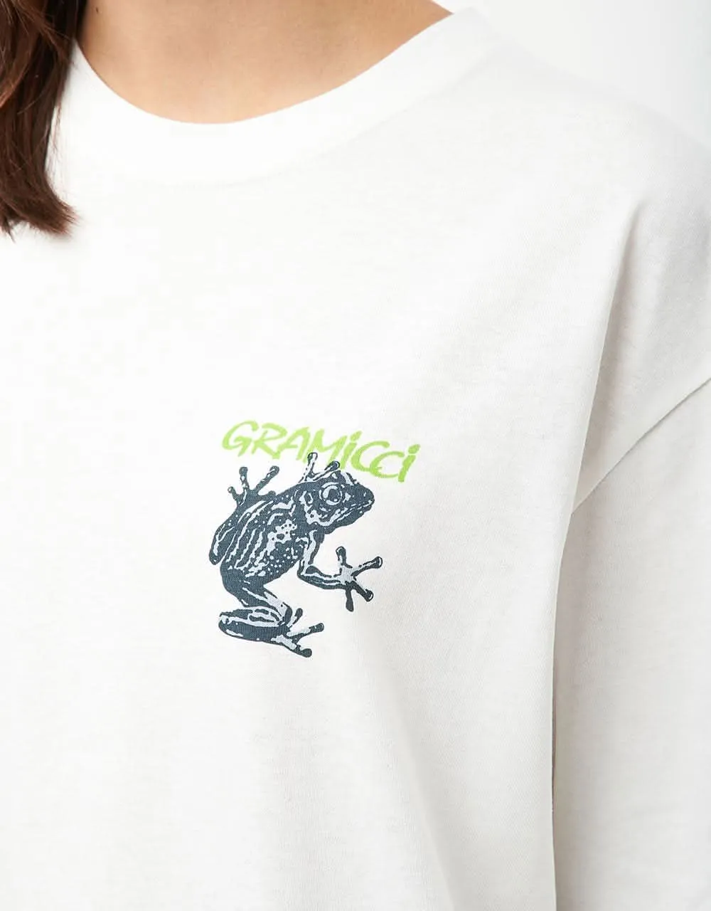 Gramicci Sticky Frog T-Shirt - White