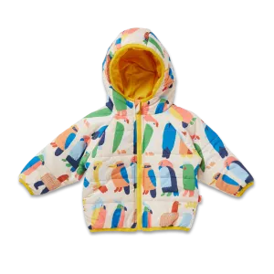 Halcyon Nights Kids Puffer Jacket - Flamin Galahs