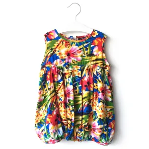 Hawaii Floral Bubble Dress