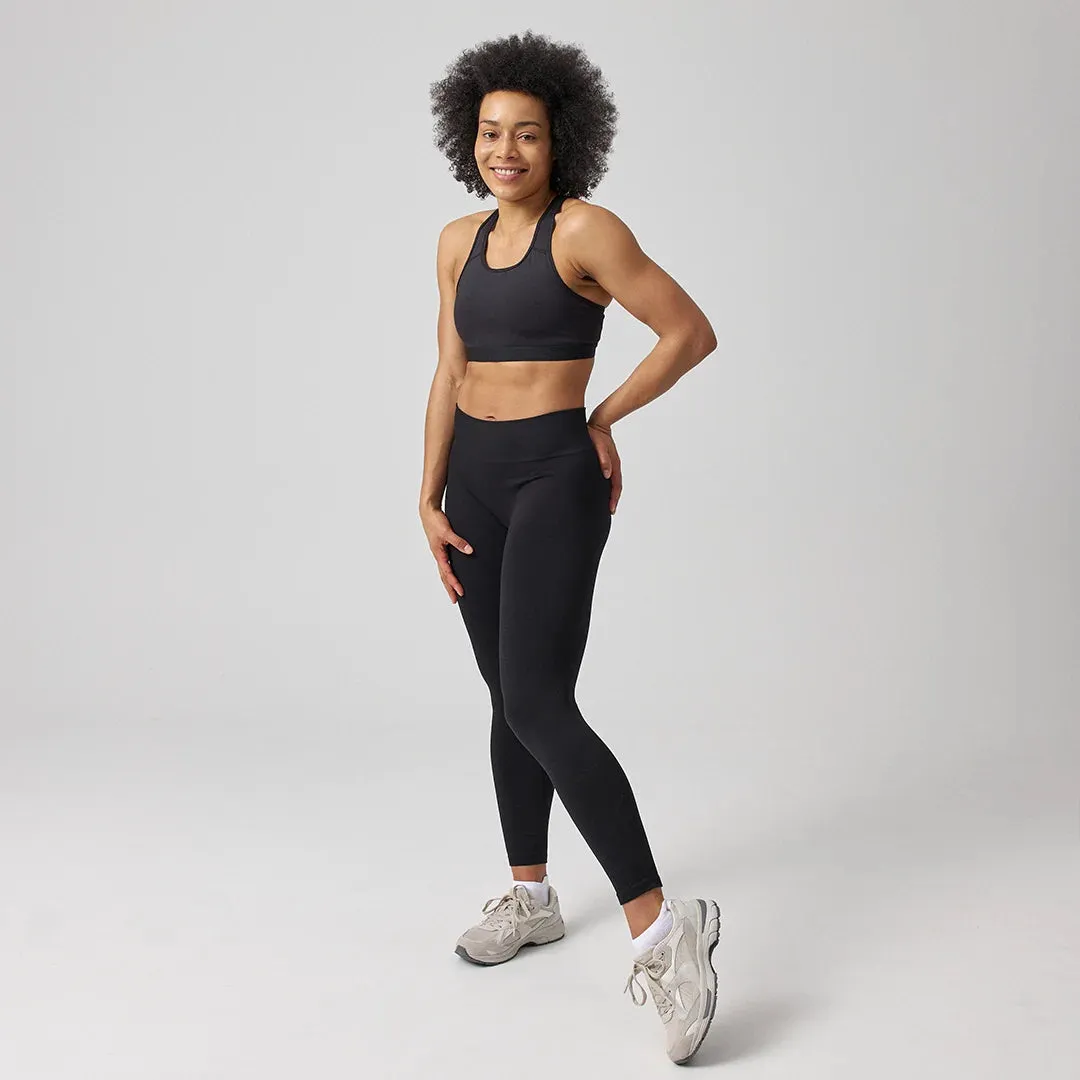 High Waist Leggings Seamless | Taubenblau