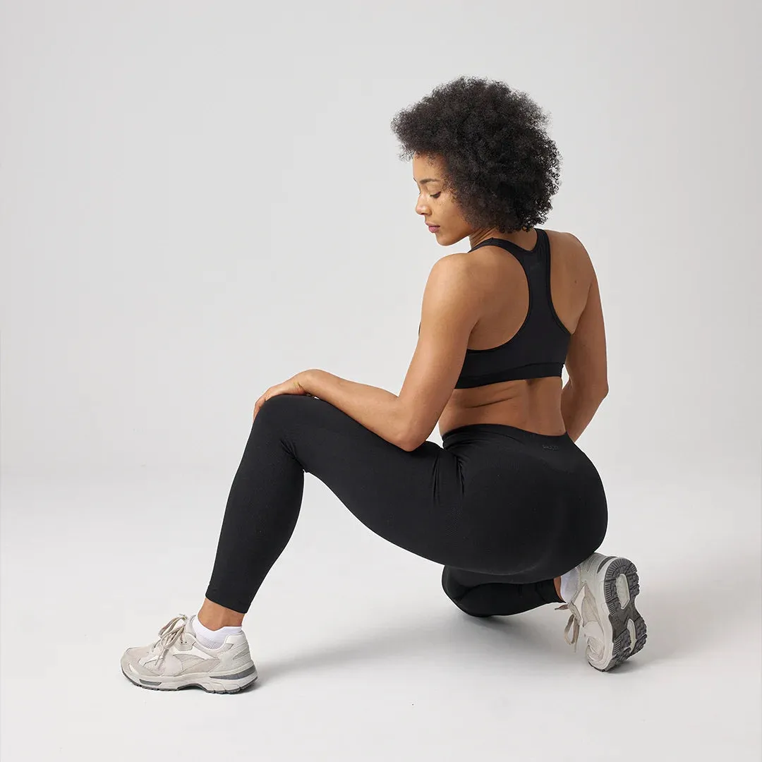 High Waist Leggings Seamless | Taubenblau