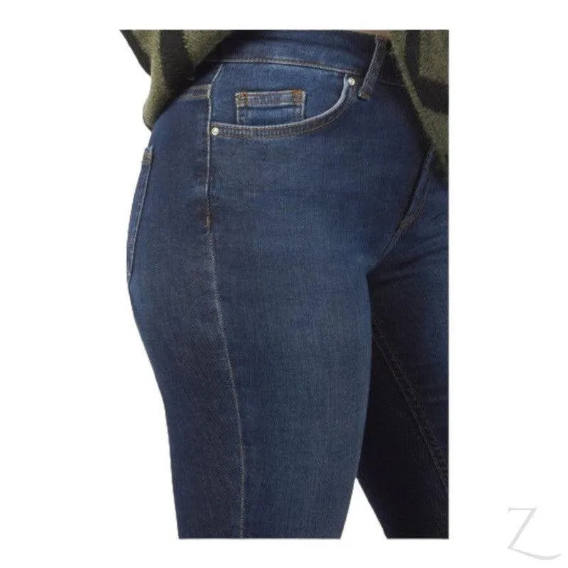 Ladies Super Stretchy Super Skinny Denim Jeans | Plain | "Phela"