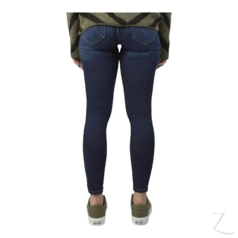 Ladies Super Stretchy Super Skinny Denim Jeans | Plain | "Phela"