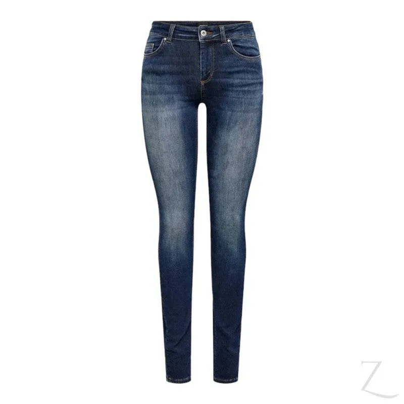 Ladies Super Stretchy Super Skinny Denim Jeans | Plain | "Phela"