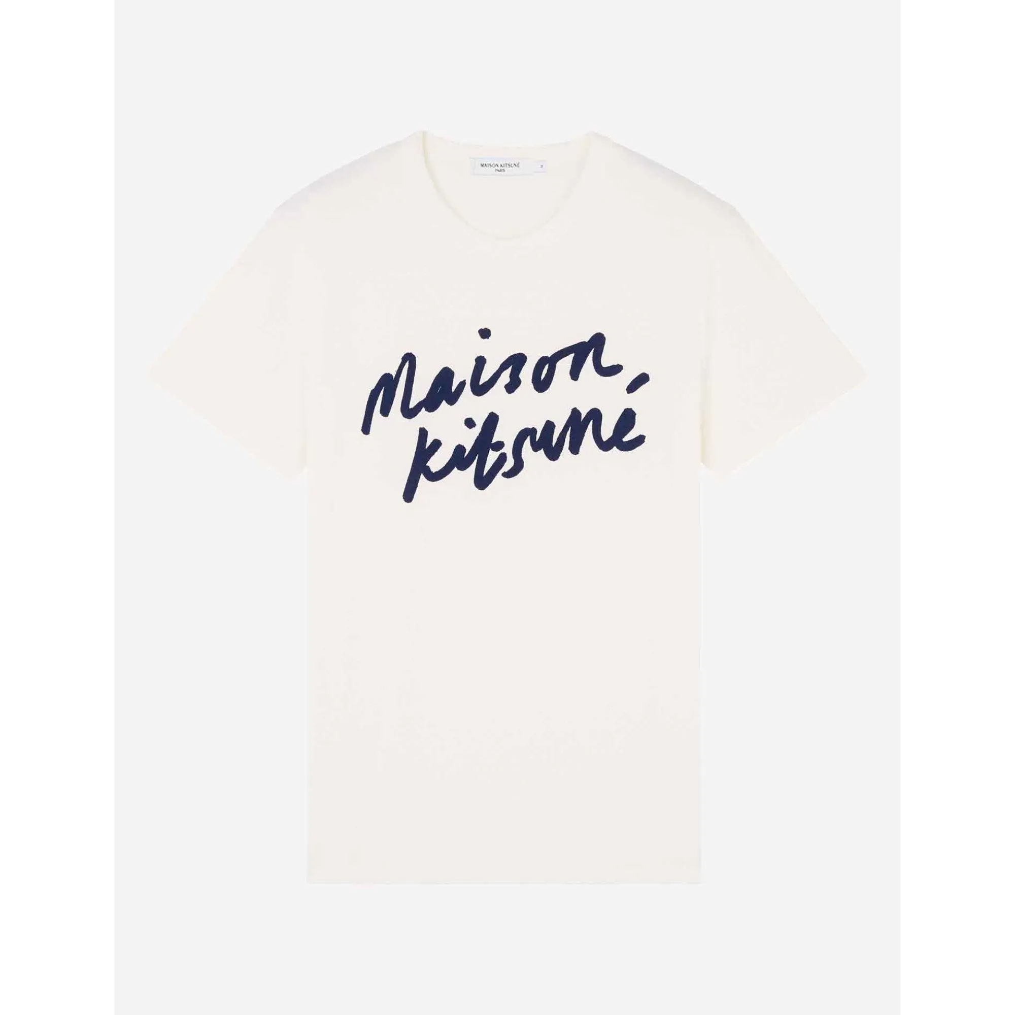 Men Handwriting Classic Tee-Shirt - Latte
