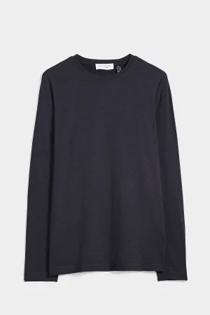 MEN'S BRUSHED SPACE DYE LONG SLEEVE TOP