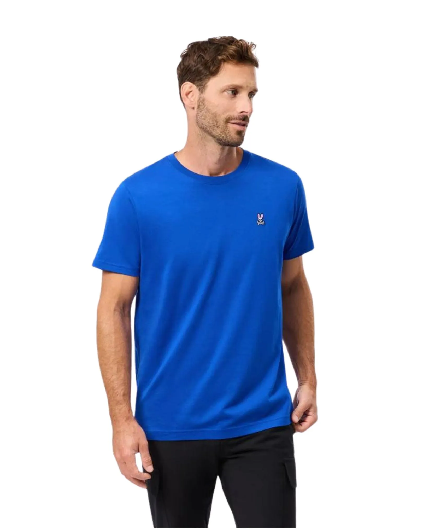 Men's Classic Crew Neck Tee - Sapphire