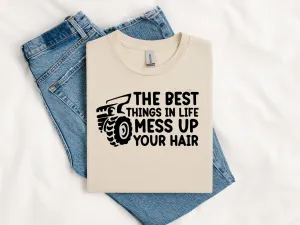 Mess Up Your Hair Graphic Tee