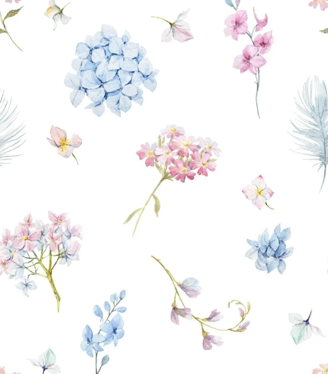 NESSA LINEN FLORAL MIDI