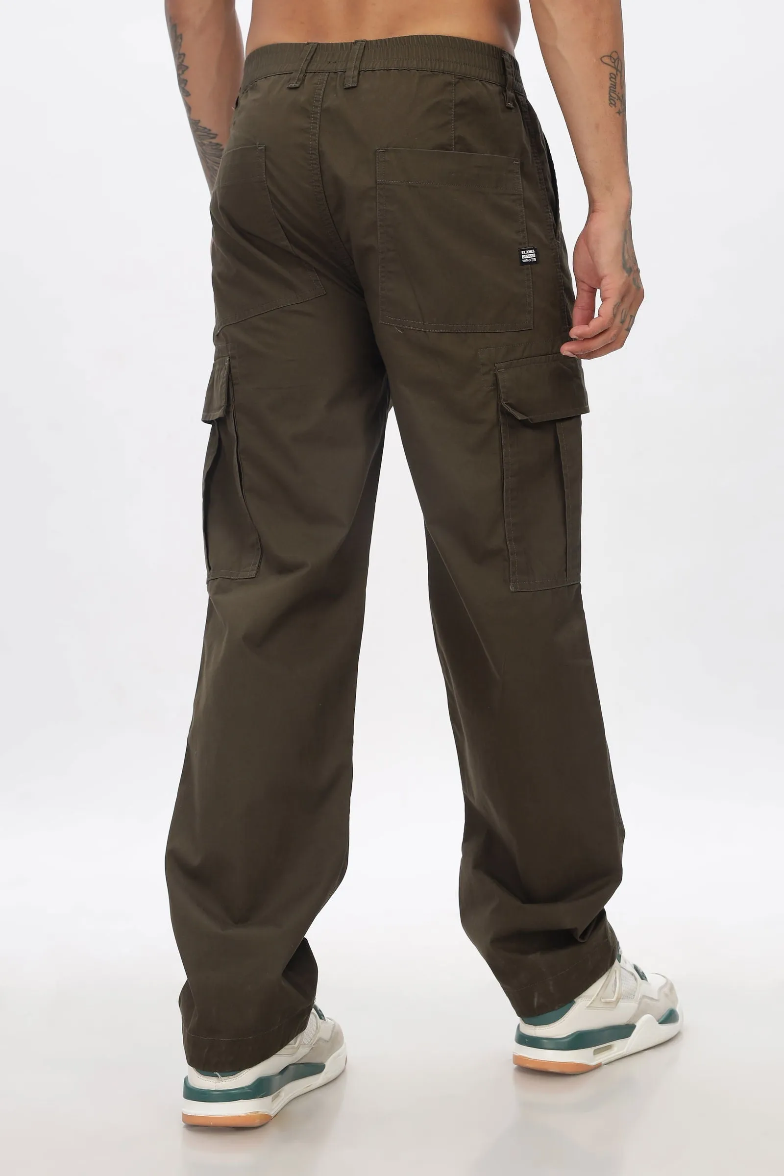 NEW GREEN BAGGY CARGO