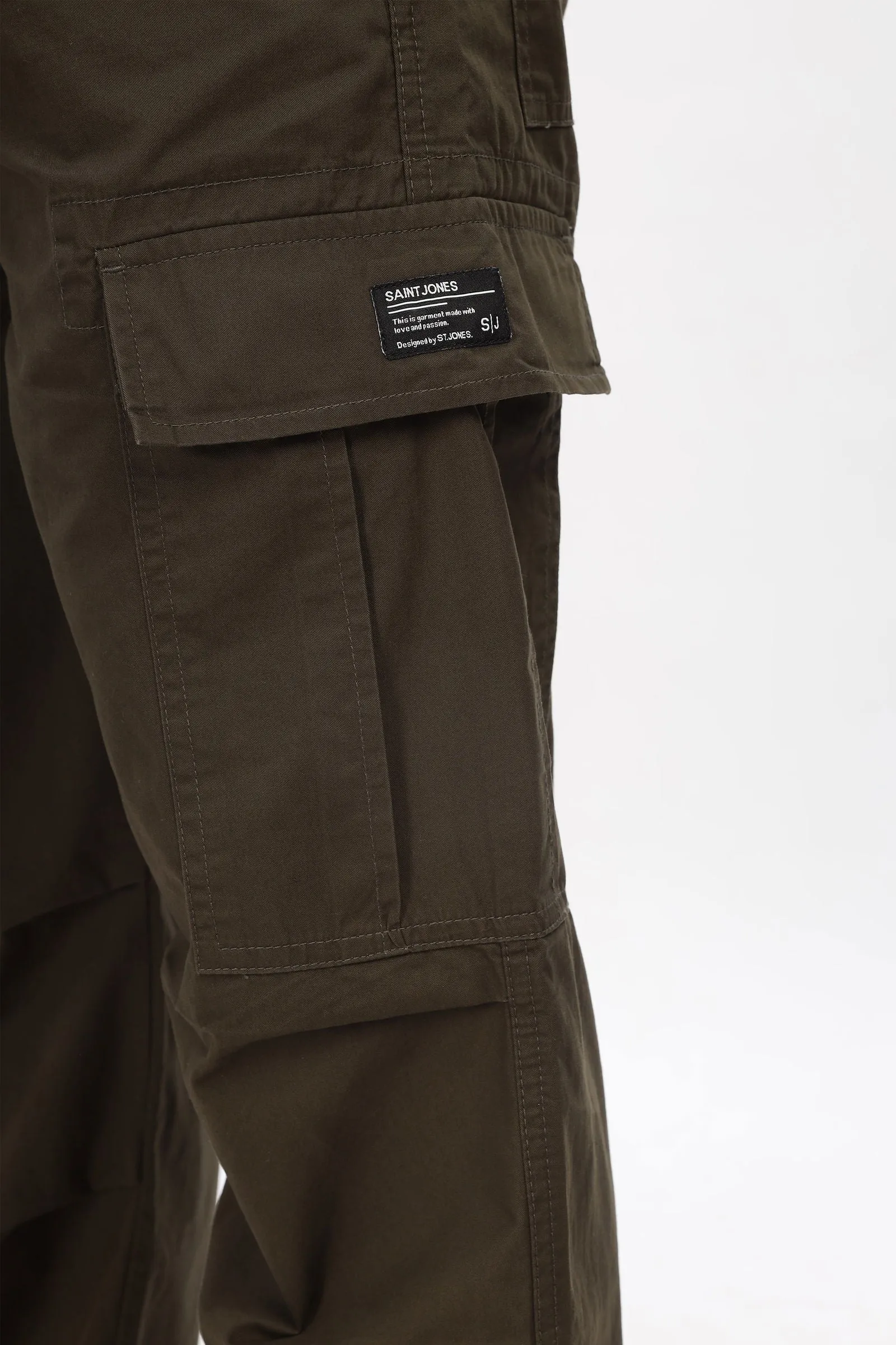 NEW GREEN BAGGY CARGO