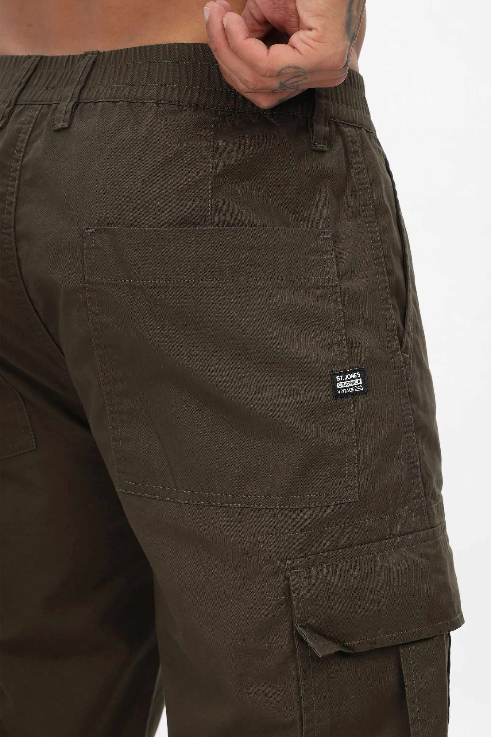 NEW GREEN BAGGY CARGO