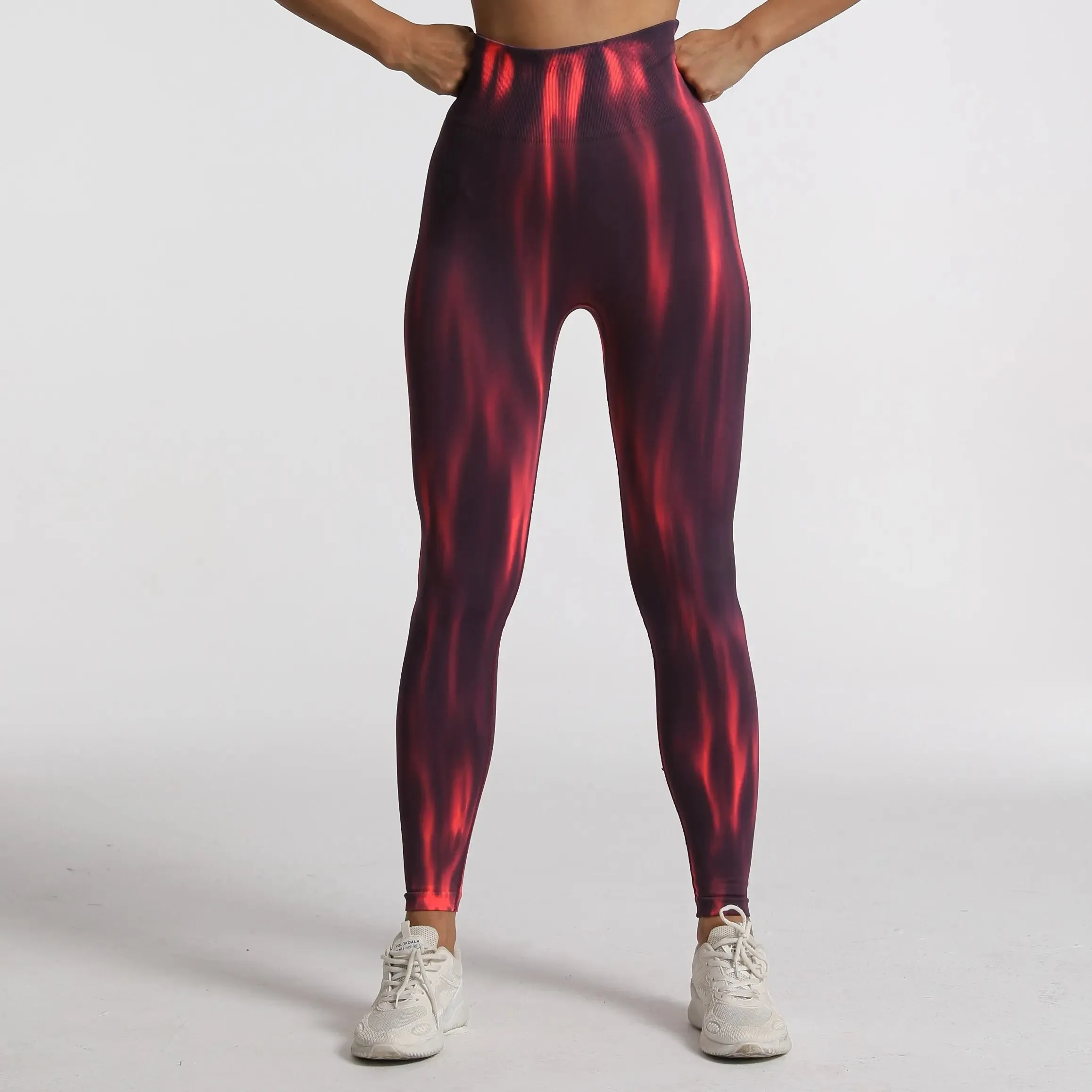 New Tiedye Gym Leggings High Waist Push Up Scrunch Pants