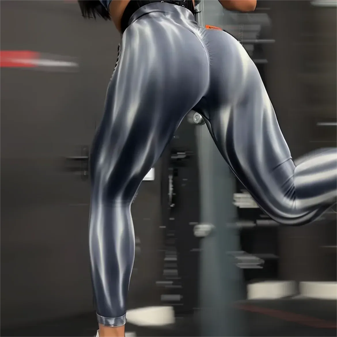 New Tiedye Gym Leggings High Waist Push Up Scrunch Pants